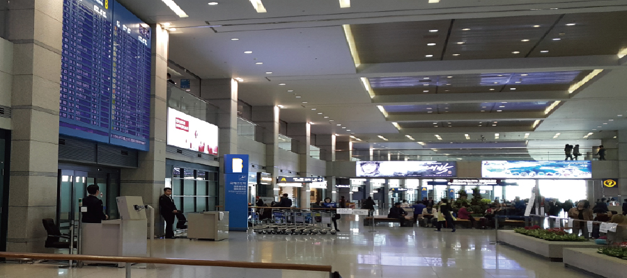 incheon airport arrival hall